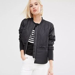 Cheap Monday NWT Parole Black Quilted Jacket✨